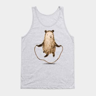 Sipping Bear Tank Top